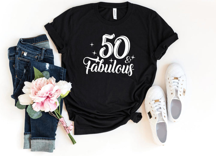 Shirts & Tops-50 & Fabulous T-Shirt-S-Black-Jack N Roy