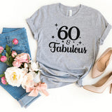 T-Shirt-60 & Fabulous T-Shirt-S-Athletic Heather-Jack N Roy