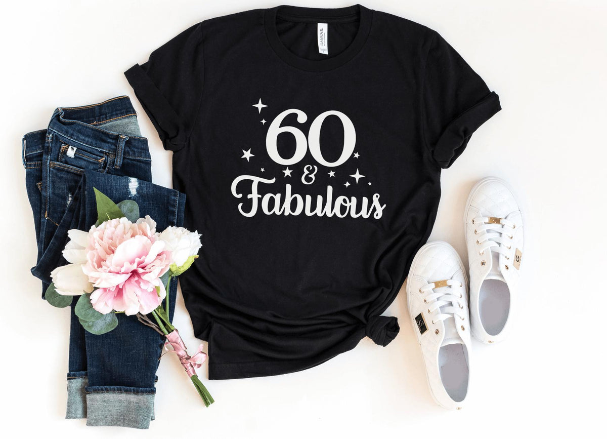 T-Shirt-60 & Fabulous T-Shirt-S-Black-Jack N Roy
