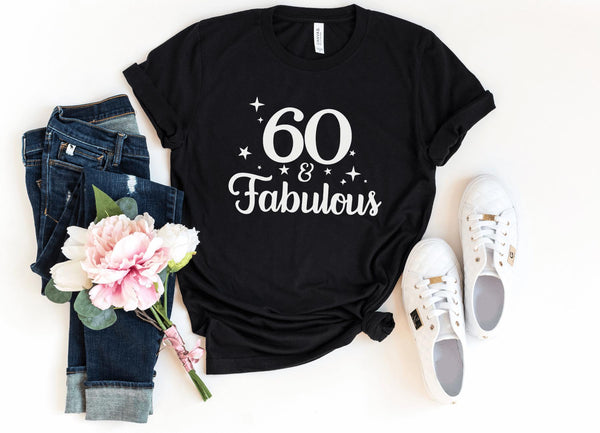T-Shirt-60 & Fabulous T-Shirt-S-Black-Jack N Roy