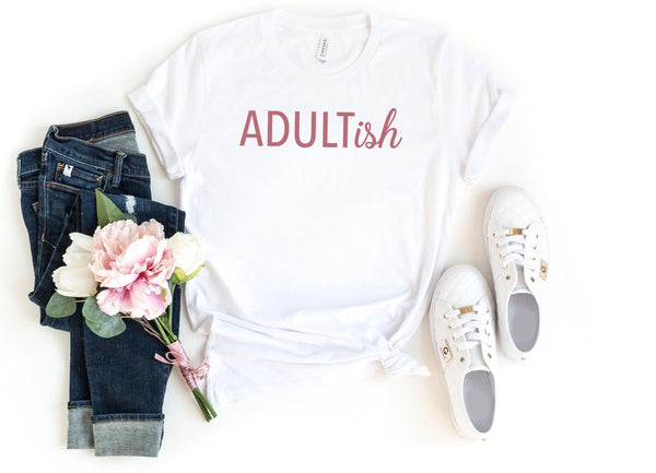T-Shirt-ADULTish T-Shirt-S-White-Jack N Roy