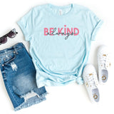 T-Shirt-Always Be Kind T-Shirt-S-Heather Ice Blue-Jack N Roy