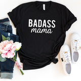 T-Shirt-BADASS MAMA T-Shirt-S-Black-Jack N Roy