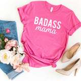 T-Shirt-BADASS MAMA T-Shirt-S-Charity Pink-Jack N Roy