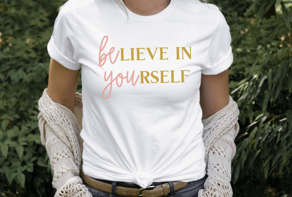 Shirts & Tops-BElieve In YOUrself (BE YOU) T-Shirt-Jack N Roy