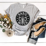 T-Shirt-Basic Witch T-Shirt-S-Athletic Heather-Jack N Roy