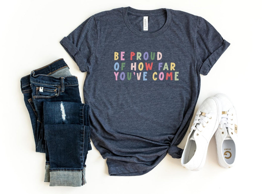 Shirts & Tops-Be Proud T-Shirt-S-Heather Navy-Jack N Roy