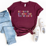 T-Shirt-Be Proud T-Shirt-S-Maroon-Jack N Roy