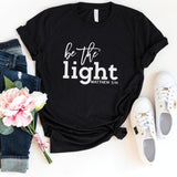 T-Shirt-Be The Light T-Shirt-S-Black-Jack N Roy