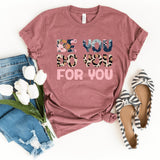 T-Shirt-Be YOU Do YOU For YOU T-Shirt-S-Heather Mauve-Jack N Roy