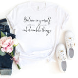 T-Shirt-Believe In Yourself T-Shirt-S-White-Jack N Roy
