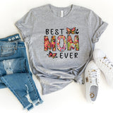 T-Shirt-Best Mom Ever (Paisley Design) T-Shirt-S-Athletic Heather-Jack N Roy