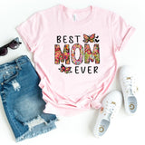 T-Shirt-Best Mom Ever (Paisley Design) T-Shirt-S-Pink-Jack N Roy
