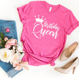 T-Shirt-Birthday Queen T-Shirt-S-Charity Pink-Jack N Roy