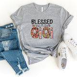 T-Shirt-Blessed Gigi (Paisley Design) T-Shirt-S-Athletic Heather-Jack N Roy