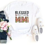 T-Shirt-Blessed Mimi (Paisley Design) T-Shirt-S-White-Jack N Roy