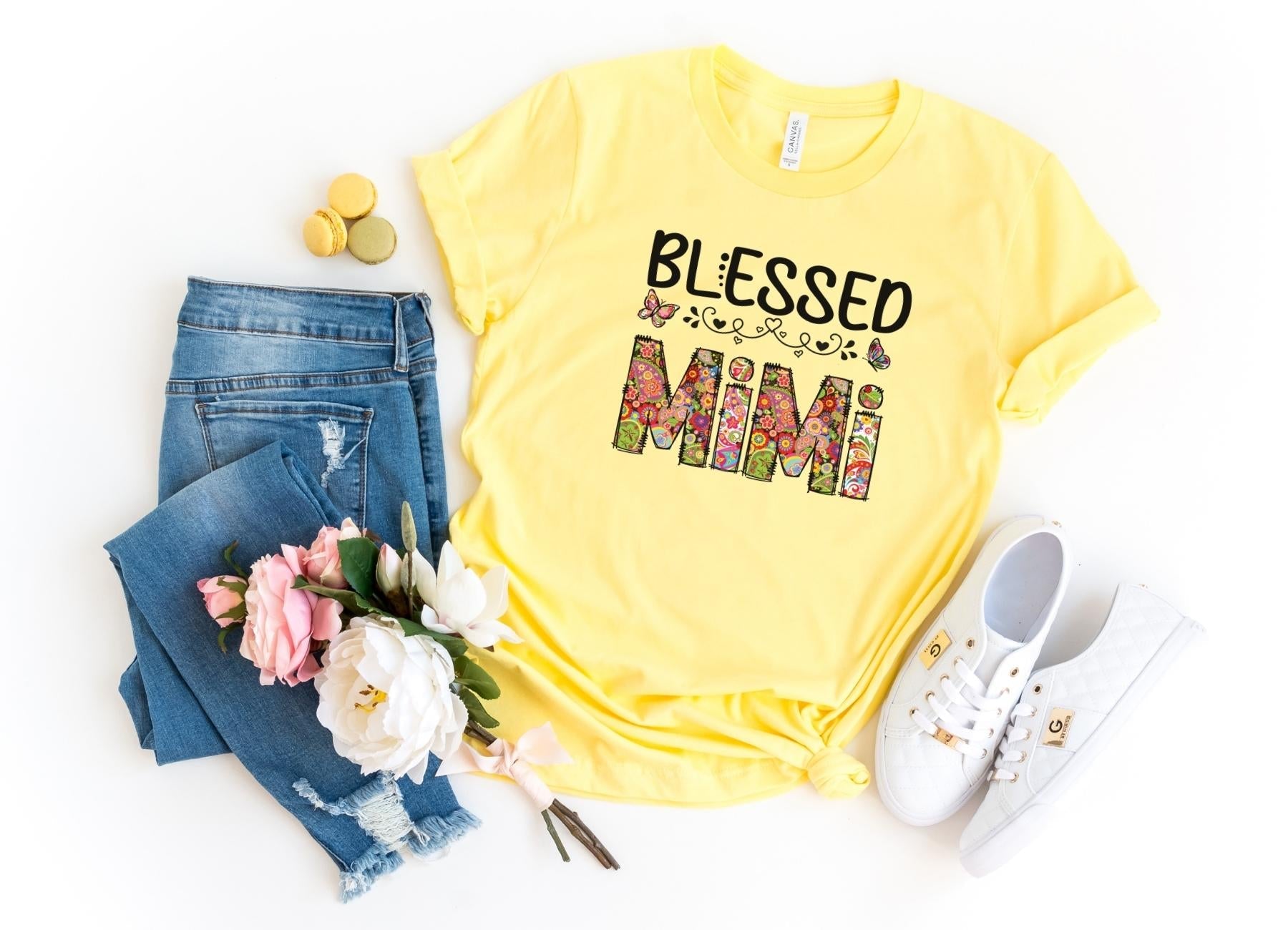 Blessed sales mimi shirt