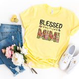 T-Shirt-Blessed Mimi (Paisley Design) T-Shirt-S-Yellow-Jack N Roy
