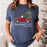 T-Shirt-Christmas Truck T-Shirt-Jack N Roy