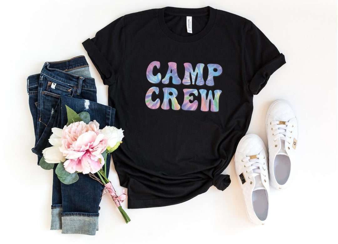 Shirts & Tops-Camp Crew T-Shirt-S-Black-Jack N Roy