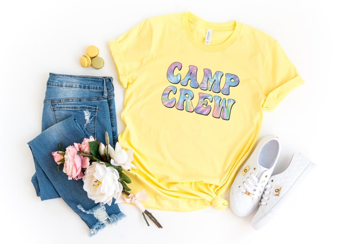 Shirts & Tops-Camp Crew T-Shirt-S-Yellow-Jack N Roy