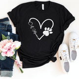 T-Shirt-Cat Mama T-Shirt-S-Black-Jack N Roy