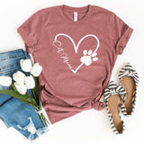 T-Shirt-Cat Mama T-Shirt-S-Heather Mauve-Jack N Roy