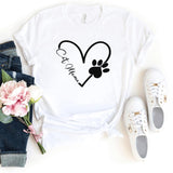 T-Shirt-Cat Mama T-Shirt-S-White-Jack N Roy