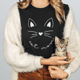 T-Shirt-Cat Mom T-Shirt-Jack N Roy