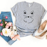 T-Shirt-Cat Mom T-Shirt-S-Athletic Heather-Jack N Roy