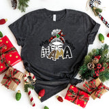 T-Shirt-Christmas Mama T-Shirt-S-Dark Grey Heather-Jack N Roy