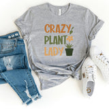 T-Shirt-Crazy Plant Lady T-Shirt-S-Athletic Heather-Jack N Roy