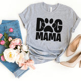 T-Shirt-Dog Mama T-Shirt-S-Athletic Heather-Jack N Roy