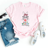 T-Shirt-Don't Worry Be Hoppy T-Shirt-S-Pink-Jack N Roy