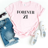 T-Shirt-FOREVER 21 T-Shirt-S-Pink-Jack N Roy