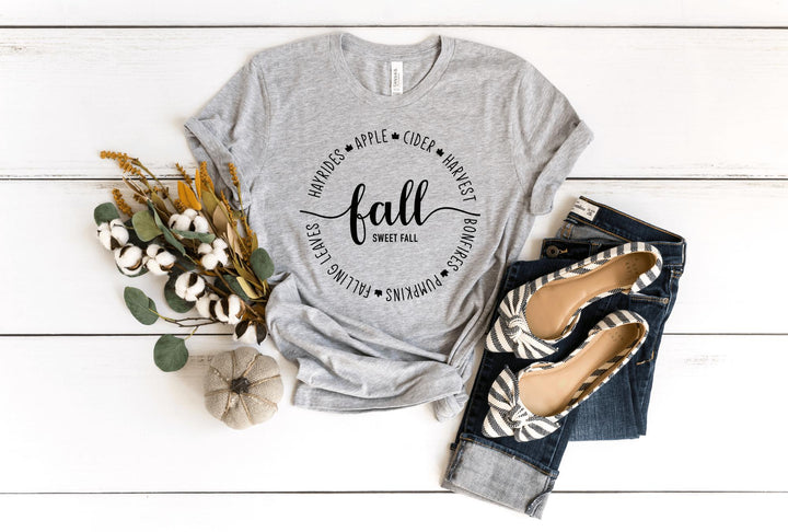 Shirts & Tops-Fall Sweet Fall T-Shirt-S-Athletic Heather-Jack N Roy