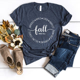 T-Shirt-Fall Sweet Fall T-Shirt-S-Heather Navy-Jack N Roy