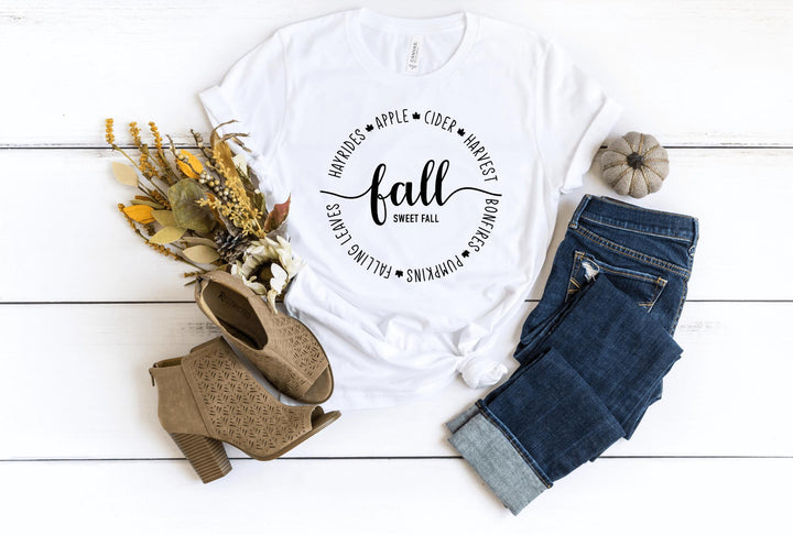 Shirts & Tops-Fall Sweet Fall T-Shirt-S-White-Jack N Roy