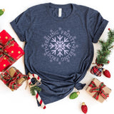 T-Shirt-Feeling Frosty T-Shirt-S-Heather Navy-Jack N Roy