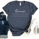 T-Shirt-Feminism T-Shirt-S-Heather Navy-Jack N Roy