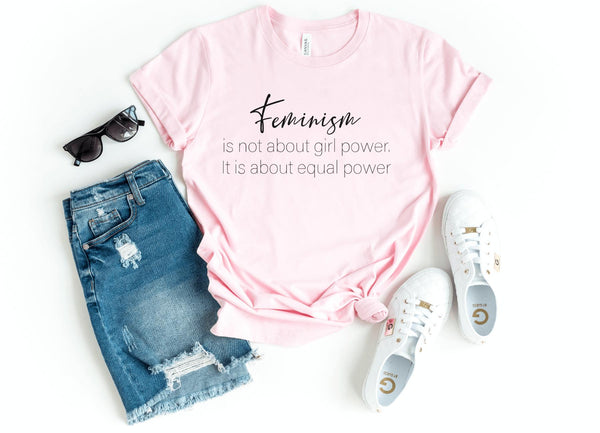 T-Shirt-Feminism T-Shirt-S-Pink-Jack N Roy