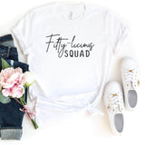 T-Shirt-Fiftylicious SQUAD T-Shirt-S-White-Jack N Roy