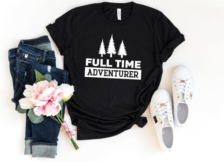 Shirts & Tops-Full Time Adventurer T-Shirt-S-Black-Jack N Roy
