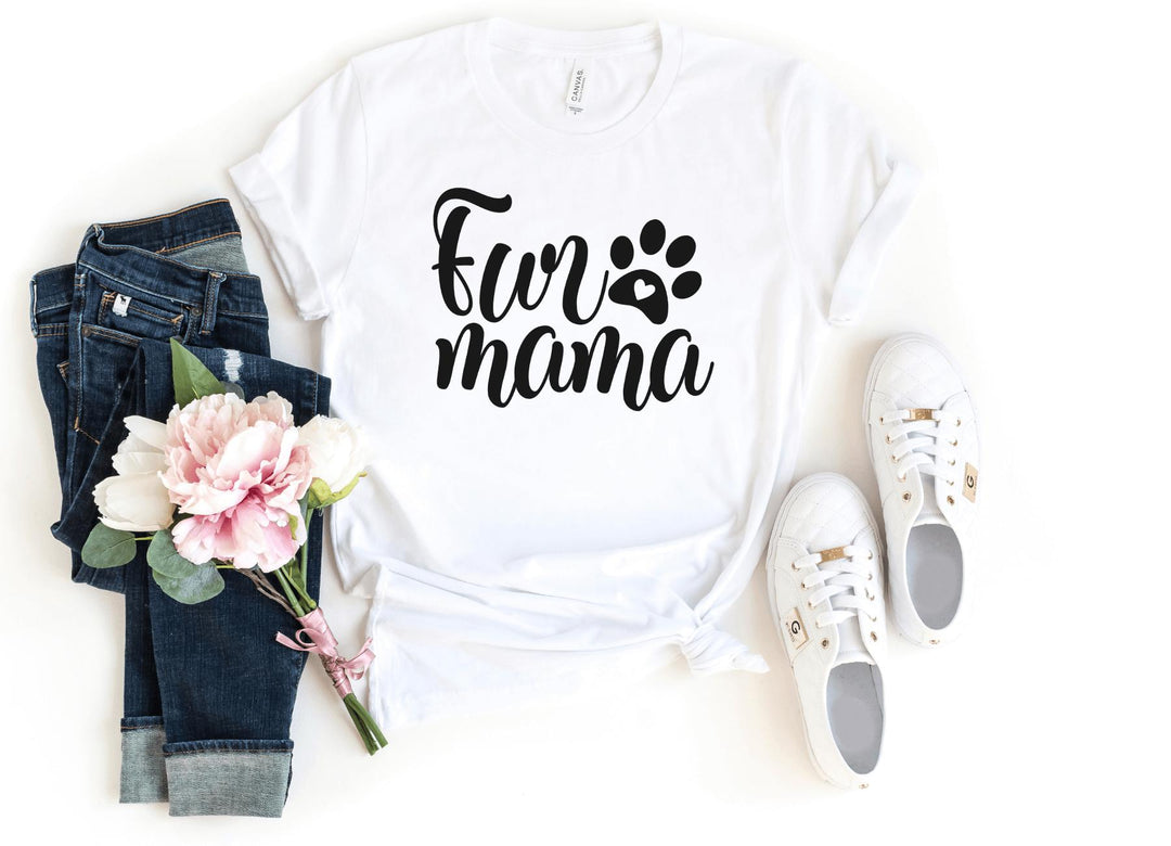 Shirts & Tops-Fur Mama T-Shirt-S-White-Jack N Roy