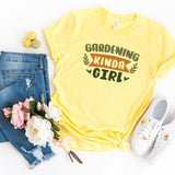 T-Shirt-Gardening Kinda Girl T-Shirt-S-Yellow-Jack N Roy
