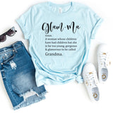 T-Shirt-Glam-ma T-Shirt-S-Heather Ice Blue-Jack N Roy