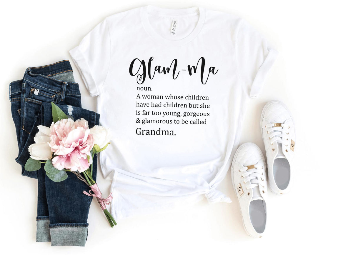 T-Shirt-Glam-ma T-Shirt-S-White-Jack N Roy