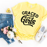 T-Shirt-Graced By Girls T-Shirt-S-Yellow-Jack N Roy