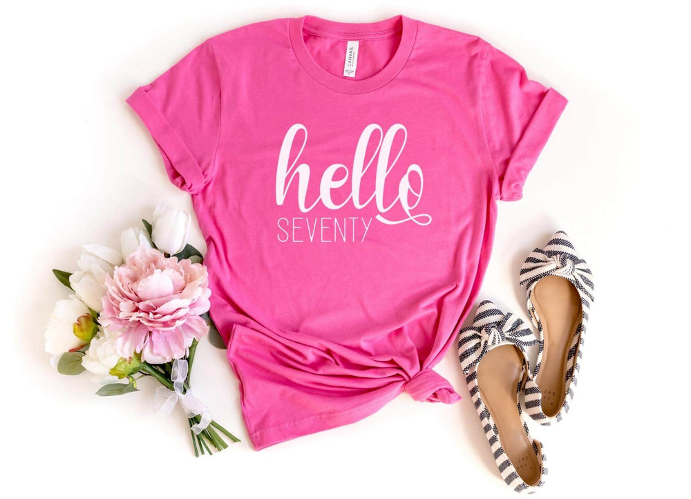 Shirts & Tops-Hello Seventy T-Shirt-S-Charity Pink-Jack N Roy