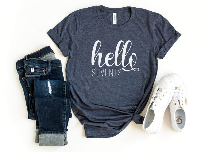 Shirts & Tops-Hello Seventy T-Shirt-S-Heather Navy-Jack N Roy